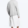 Cotton Lounge Shirt – Dusty Light Grey Cotton Lounge Shirt – Dusty Light Grey