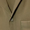 Cotton Lounge Shirt – Medium Dusty Khaki Green