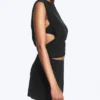 Cotton Mini Skirt – Black Cotton Mini Skirt – Black