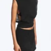 Cotton Mini Skirt – Black Cotton Mini Skirt – Black