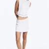 Cotton Mini Skirt – White Cotton Mini Skirt – White