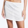 Cotton Mini Skirt – White Cotton Mini Skirt – White