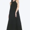 Cowl Neck A-Line Dress – Black Cowl Neck A-Line Dress – Black