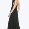 Cowl Neck A-Line Dress – Black Cowl Neck A-Line Dress – Black