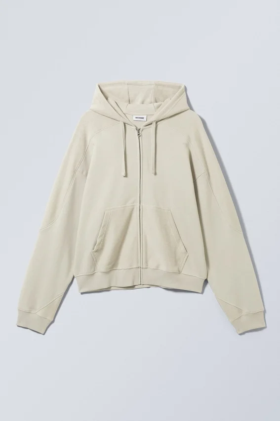 Craig Zip Hoodie – Light Mole Craig Zip Hoodie – Light Mole