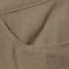 Crinkle Low Waist Loose Fit Trousers – Beige