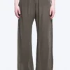 Crinkled Low-Rise Wide-Leg Trousers – Dark Brown Crinkled Low-Rise Wide-Leg Trousers – Dark Brown