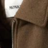 Cropped Boxy Zip Jacket – Soft Brown Cropped Boxy Zip Jacket – Soft Brown