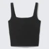 Cropped Sports Top – Black Cropped Sports Top – Black
