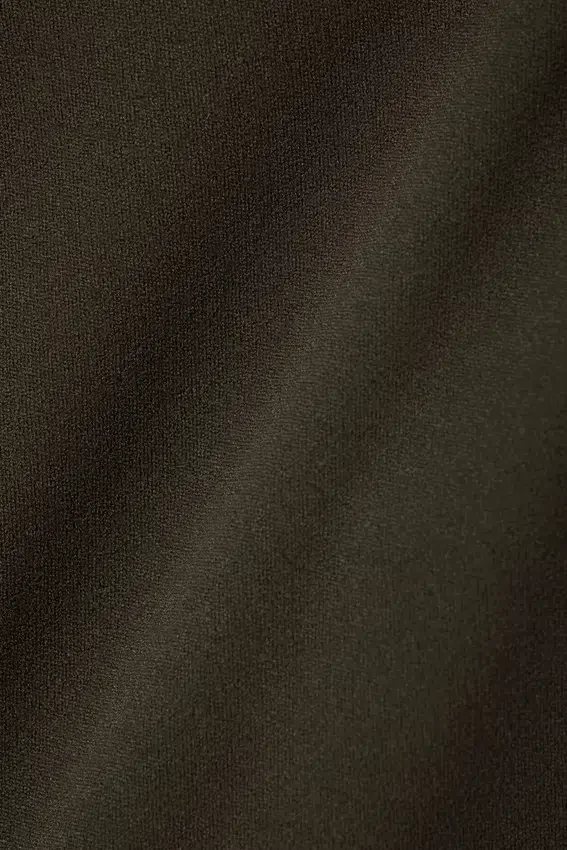 Cropped Sports Top – Dark Brown Cropped Sports Top – Dark Brown