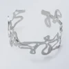 Curl Choker Necklace – Silver Curl Choker Necklace – Silver