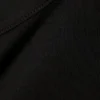 Curved Hem Fitted Modal T-Shirt – Black