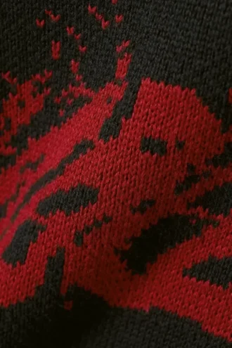 Cypher Graphic Knit Sweater – Invisible