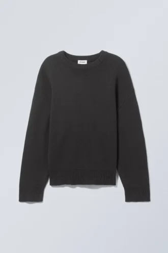 Cypher Oversized Sweater – Black