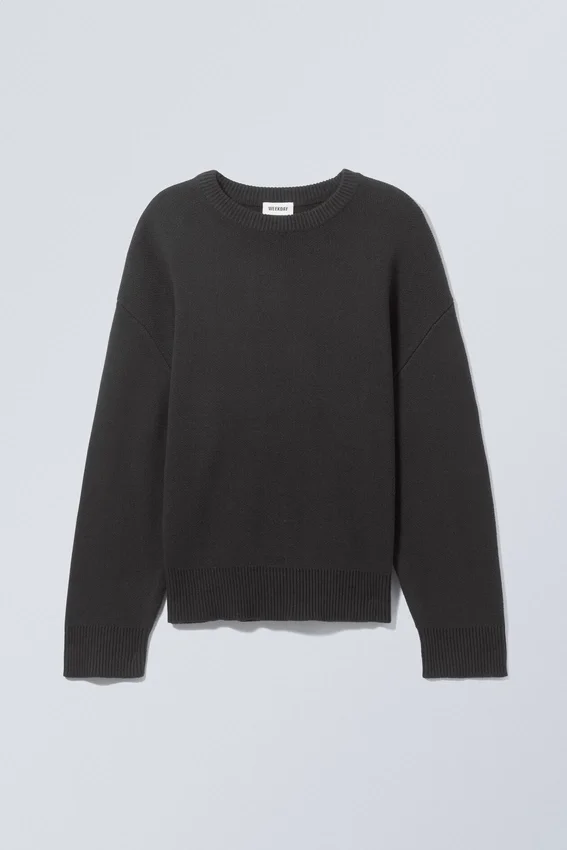 Cypher Oversized Sweater – Black Cypher Oversized Sweater – Black