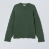 Cypher Oversized Sweater – Dark Green Cypher Oversized Sweater – Dark Green