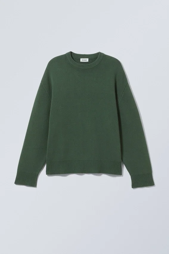 Cypher Oversized Sweater – Dark Green Cypher Oversized Sweater – Dark Green