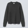 Daniel Relaxed Distressed Sweater – Dark Grey Daniel Relaxed Distressed Sweater – Dark Grey