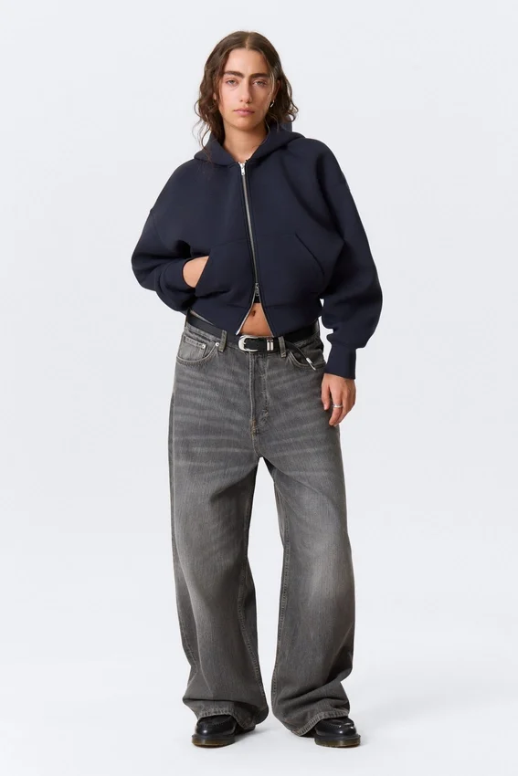 Danni Scuba Hoodie – Dark Blue Danni Scuba Hoodie – Dark Blue