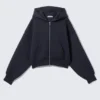 Danni Scuba Hoodie – Dark Blue Danni Scuba Hoodie – Dark Blue