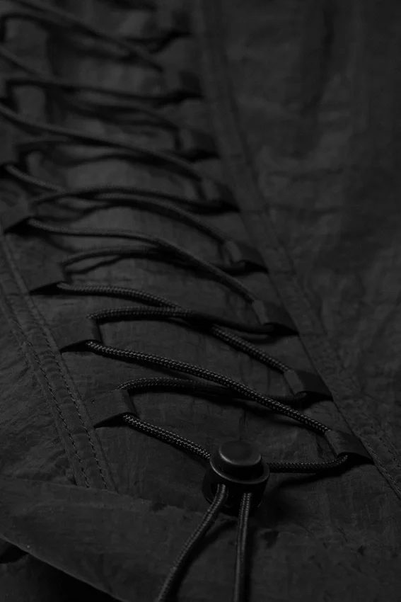 Dawa Drawstring Shoulder Bag – Black Dawa Drawstring Shoulder Bag – Black