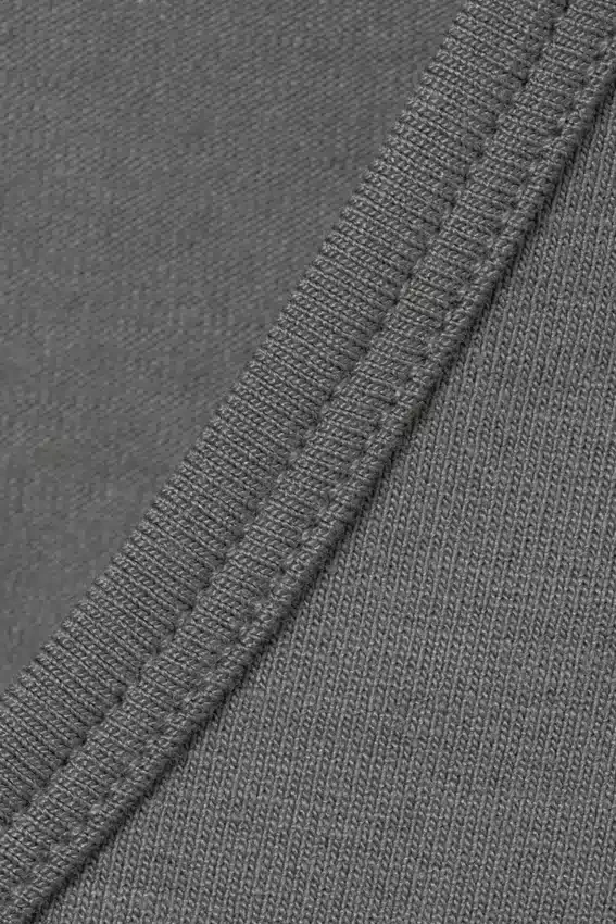 Deep Back Long-Sleeved Top – Grey Deep Back Long-Sleeved Top – Grey