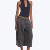Deep Halterneck Top – Dark Blue