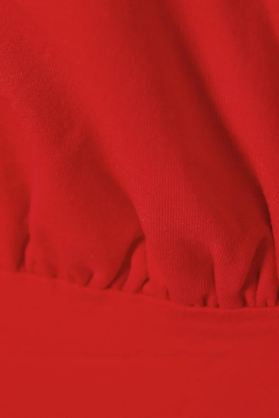Deep Halterneck Top – Red Deep Halterneck Top – Red