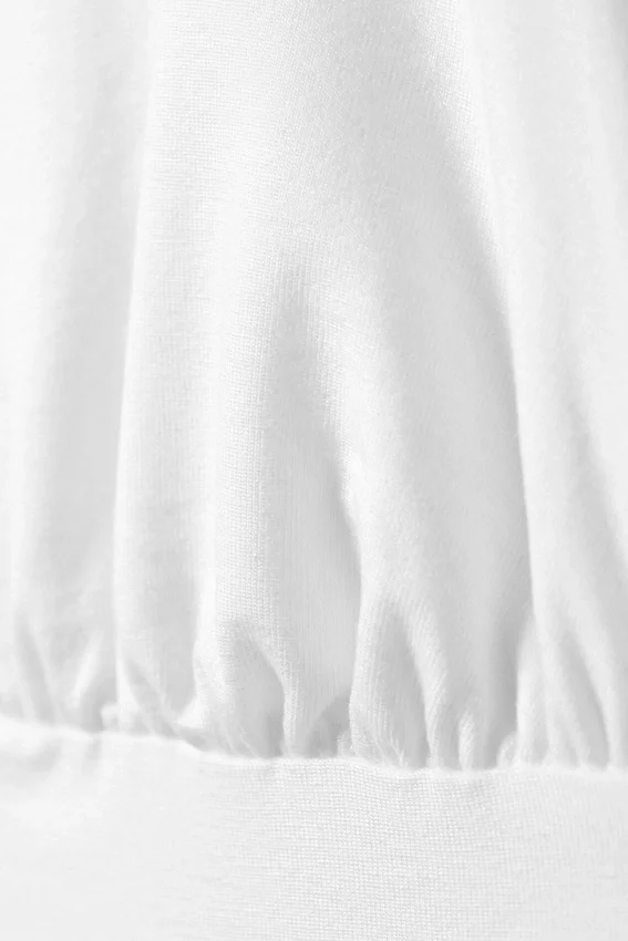 Deep Halterneck Top – White Deep Halterneck Top – White