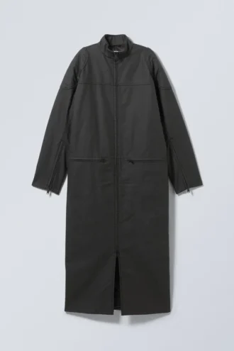 Dena Biker Coat – Black