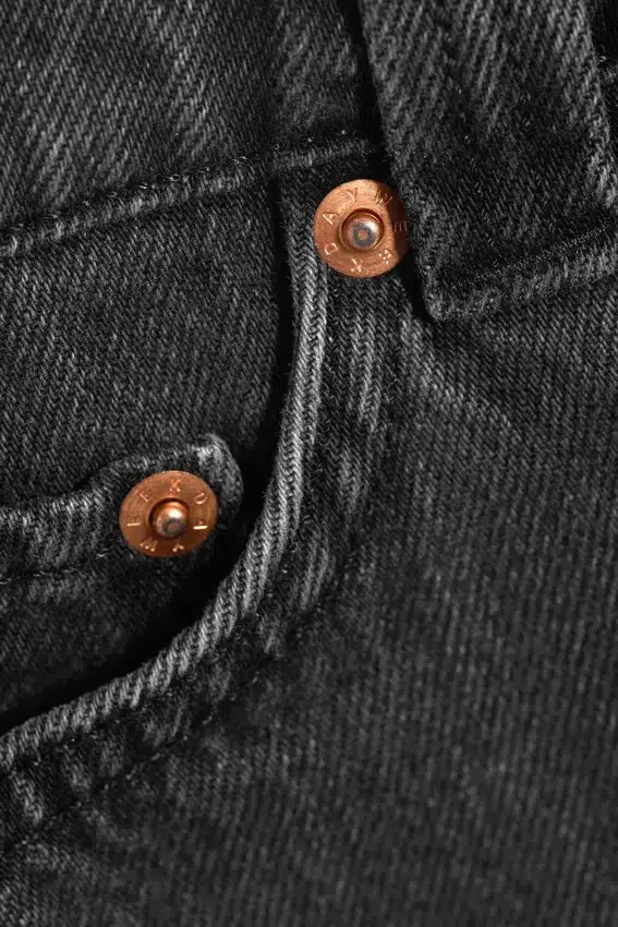 Denim Mini Skirt – Elegie Black – Black Denim Mini Skirt – Elegie Black – Black