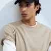 Distressed Cotton Canvas Baseball Cap – Cropped Black Distressed Cotton Canvas Baseball Cap – Cropped Black