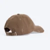 Distressed Cotton Canvas Baseball Cap – Distressed Light Brown Distressed Cotton Canvas Baseball Cap – Distressed Light Brown