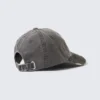Distressed Cotton Canvas Baseball Cap – Grey – Trashed Camo Distressed Cotton Canvas Baseball Cap – Grey – Trashed Camo