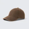 Distressed Cotton Canvas Baseball Cap – Washed Rust Distressed Cotton Canvas Baseball Cap – Washed Rust