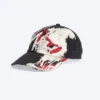 Distressed Embroidered Baseball Cap – Black Distressed Embroidered Baseball Cap – Black