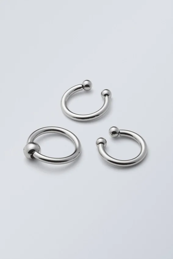 Dot Ball Ring Pack – Silver Dot Ball Ring Pack – Silver