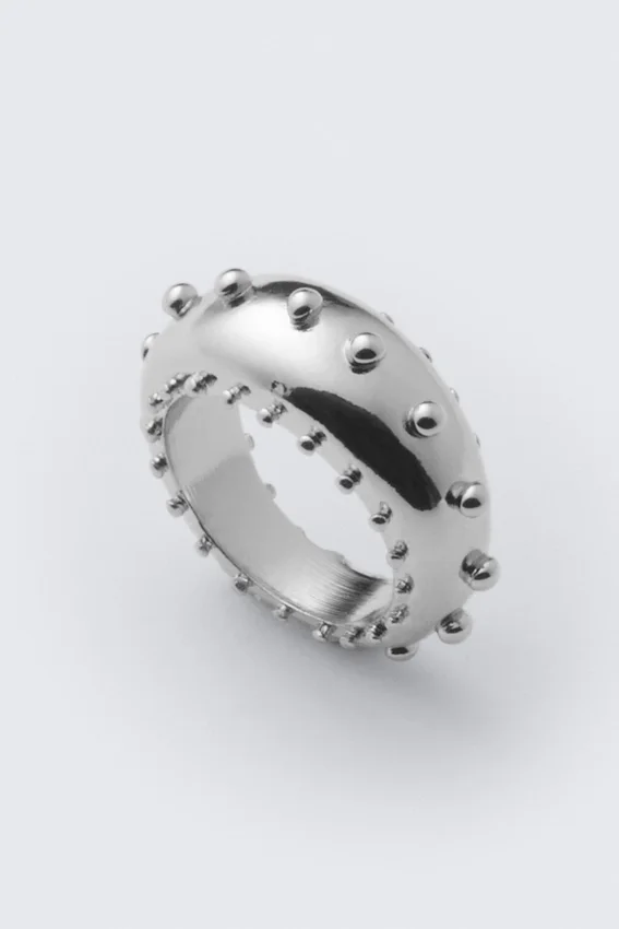 Dotted Ring – Silver Dotted Ring – Silver