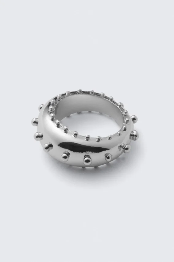 Dotted Ring – Silver Dotted Ring – Silver