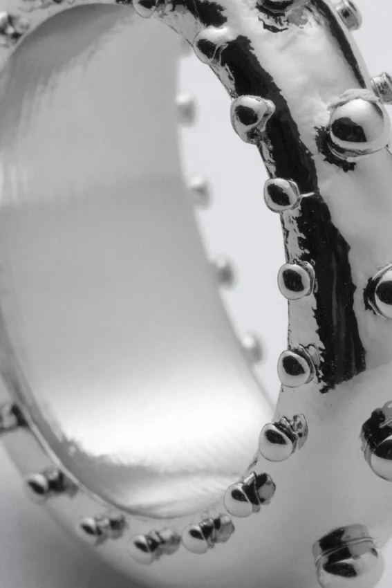 Dotted Ring – Silver Dotted Ring – Silver