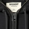 Double-Layered Standard Zip Hoodie – Black Double-Layered Standard Zip Hoodie – Black