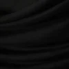 Draped Drawstring Maxi Skirt – Black