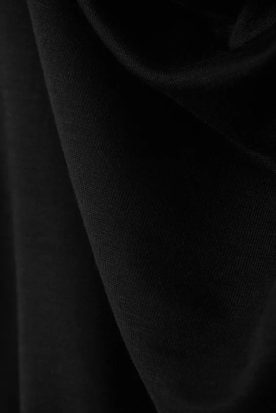 Draped Halter Top – Black Draped Halter Top – Black