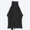 Draped Halterneck Top – Black Draped Halterneck Top – Black