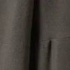 Draped Long-Sleeved Lyocell Top – Dark Mole Draped Long-Sleeved Lyocell Top – Dark Mole