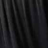 Draped Wide-Leg Satin Trousers – Dark Grey Draped Wide-Leg Satin Trousers – Dark Grey