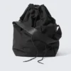 Drawstring Crossbody Bag – Black Drawstring Crossbody Bag – Black