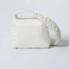 Drawstring Shoulder Bag – White Drawstring Shoulder Bag – White