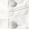 Dual High Waisted Loose Wide Jeans – White Dual High Waisted Loose Wide Jeans – White