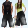 Dunno Unisex Loose Fit Carpenter Jorts – Black Web – Black | Cheap Monday Gb Dunno Unisex Loose Fit Carpenter Jorts – Black Web – Black | Cheap Monday Gb